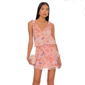 Amanda Uprichard x REVOLVE Paulette Dress flutter
